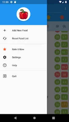 Glycemic Index and Load android App screenshot 0